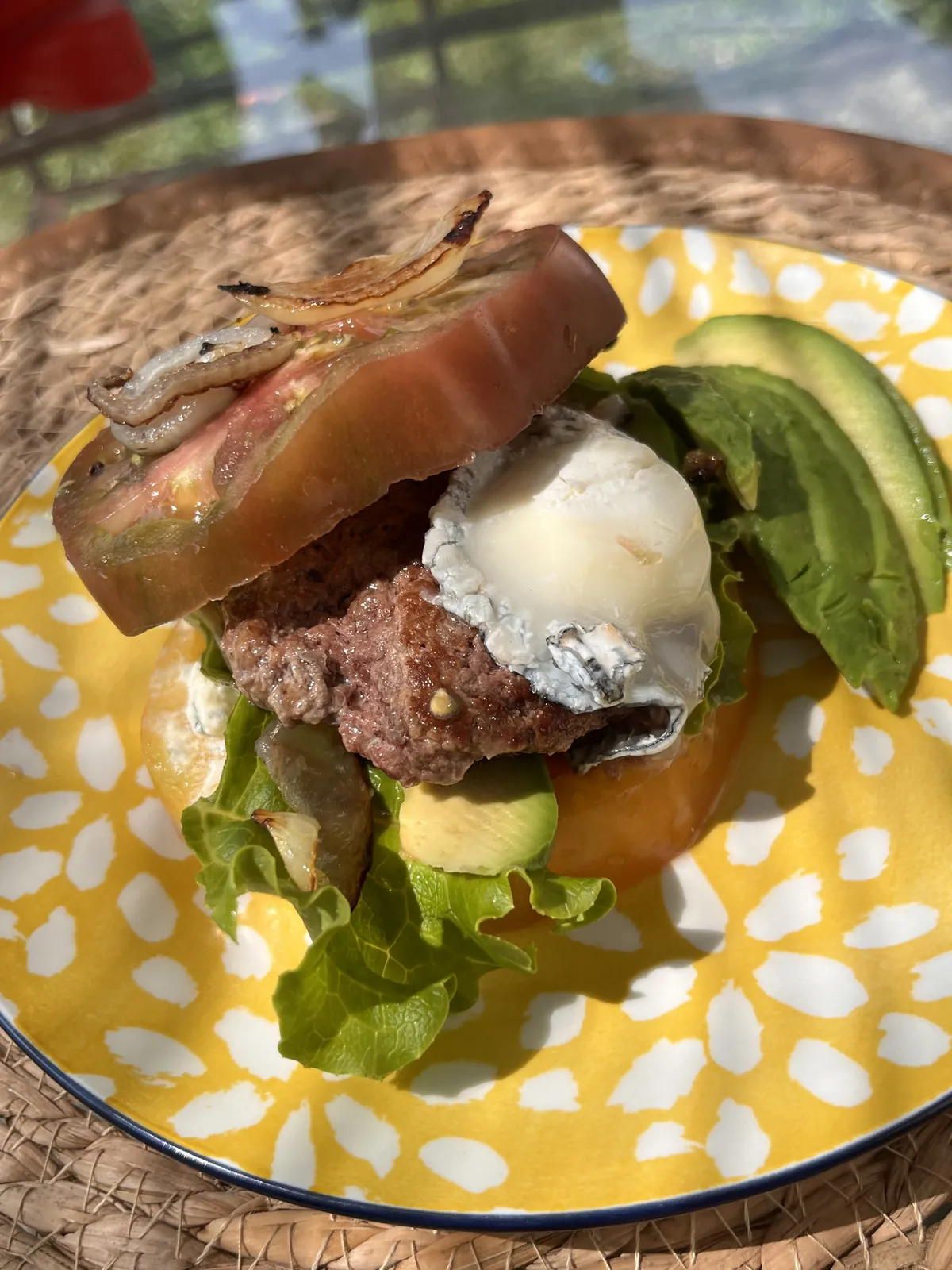Burger sans pain, recette minceur de Laurence Perchard