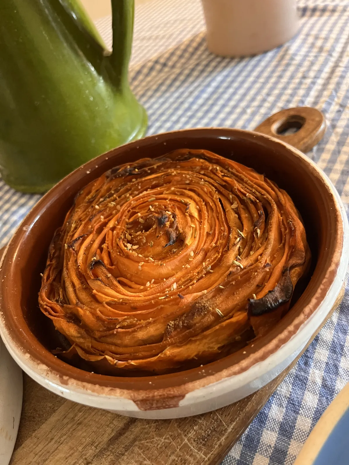 Tourbillon de carottes au four, photo de la recette