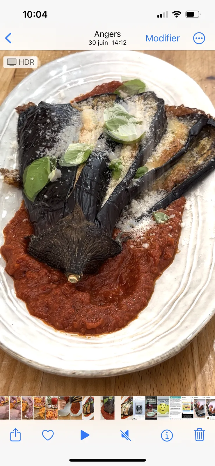 La Parmigiana à ma façon, recette minceur de Laurence Perchard
