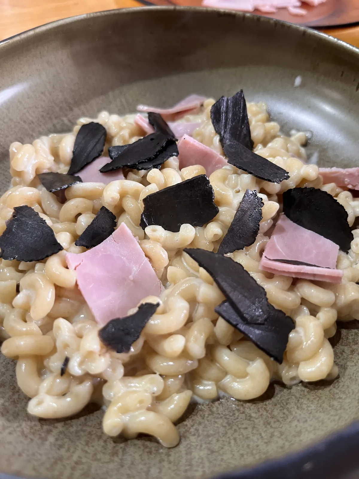 Les Pâtes à la truffe, recette minceur de Laurence