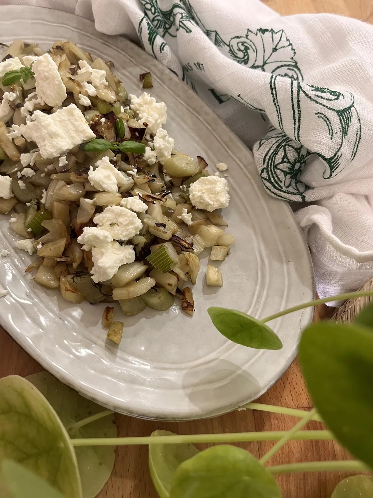 Poêlée de fenouil à la feta, recette minceur de Laurence