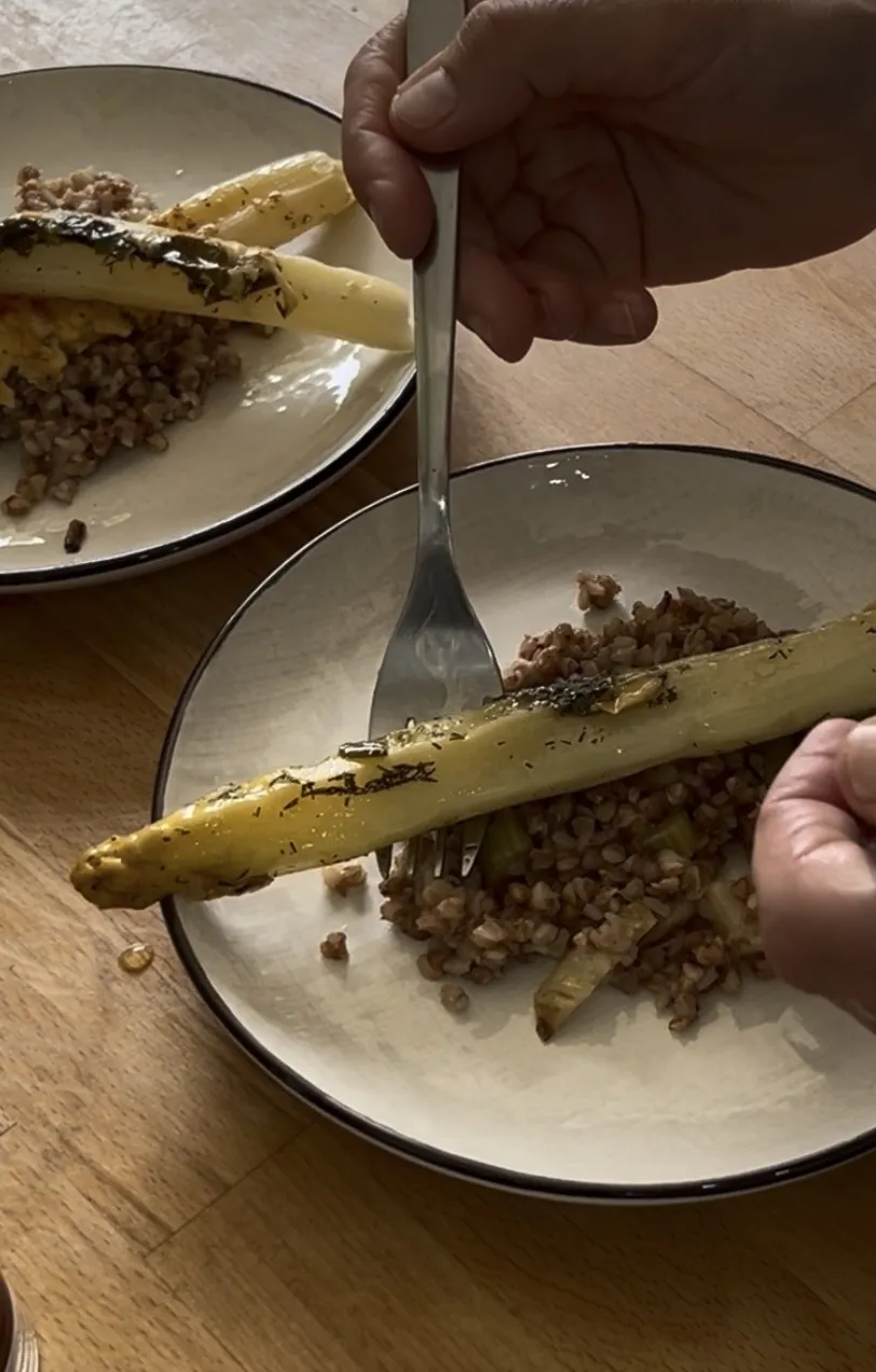 Risotto de sarrasin au fenouil, recette minceur de Laurence Perchard