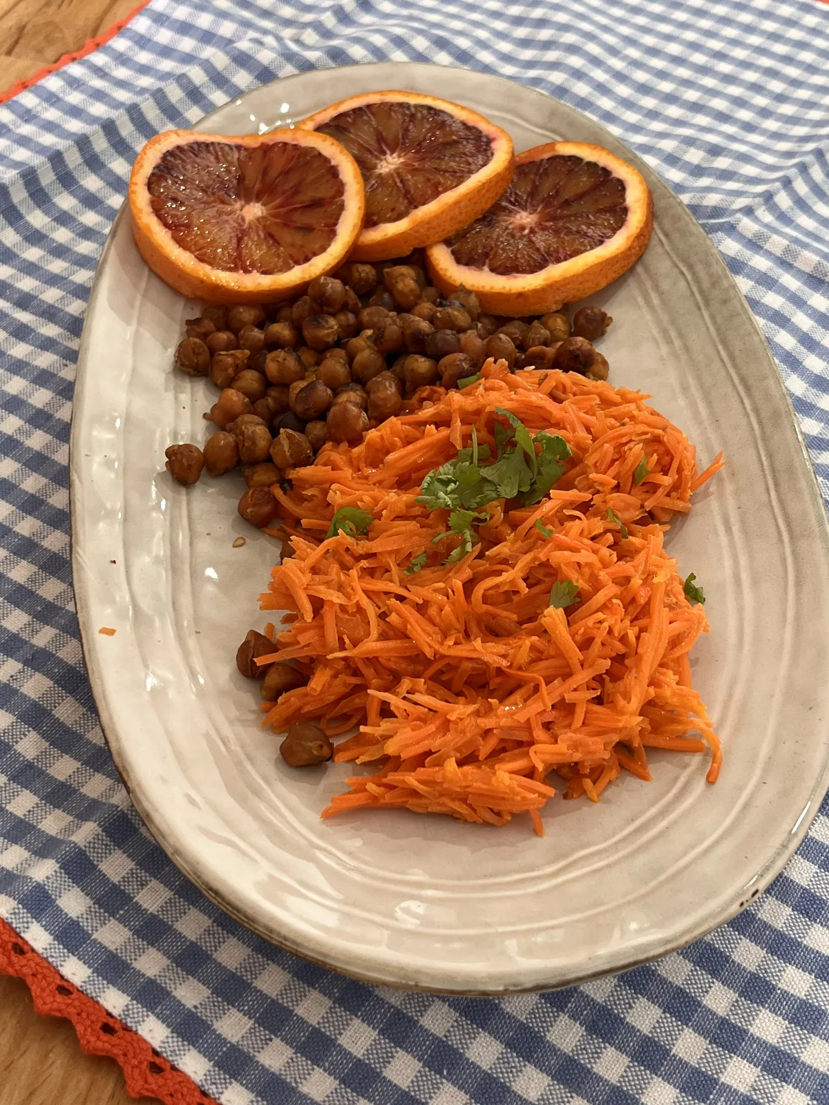 Salade Orange, recette minceur de Laurence